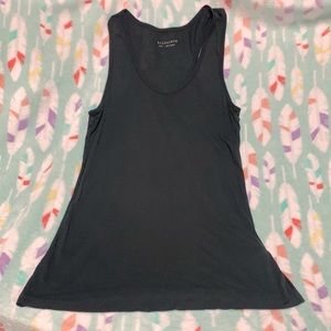 All saints “Malin silk vest” black tank top in great condition size small